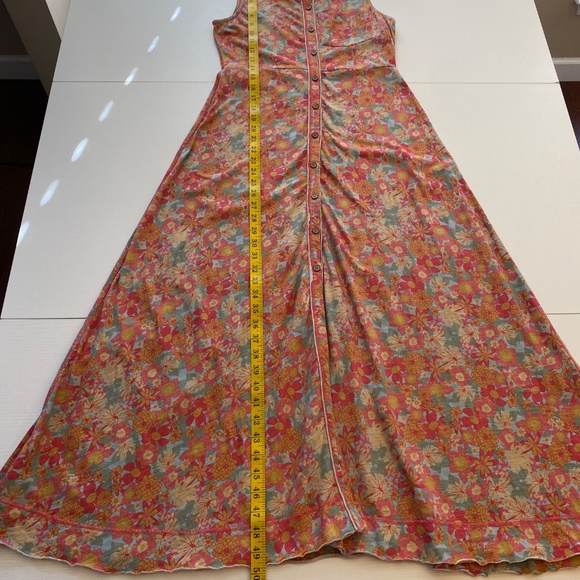 Natural Life Lauren Sleeveless Floral Print Maxi Dress Size XS - Picture 13 of 15